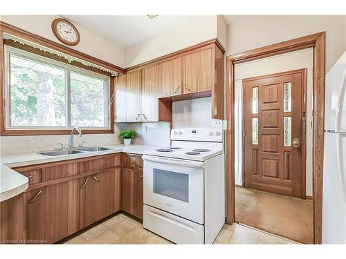 69 Orphir Road, Hamilton, ON - Indoor Photo Showing Kitchen With Double Sink