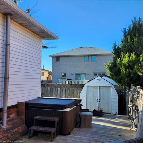 18 Rosewell Street, Hamilton, ON - Outdoor With Deck Patio Veranda With Exterior