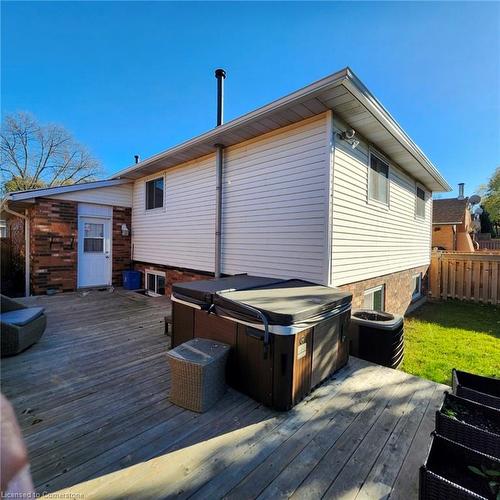 18 Rosewell Street, Hamilton, ON - Outdoor With Deck Patio Veranda With Exterior