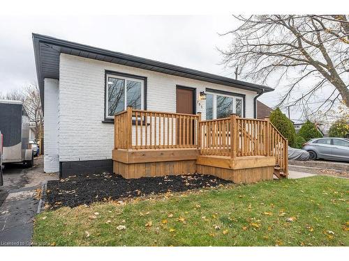 295 Glennie Avenue, Hamilton, ON - Outdoor With Deck Patio Veranda With Exterior