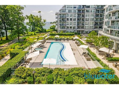 510-3500 Lakeshore Road W, Oakville, ON - Outdoor With In Ground Pool