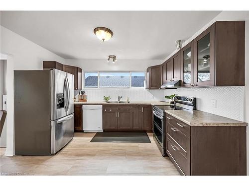 787 Upper Ottawa Street, Hamilton, ON - Indoor Photo Showing Kitchen With Double Sink