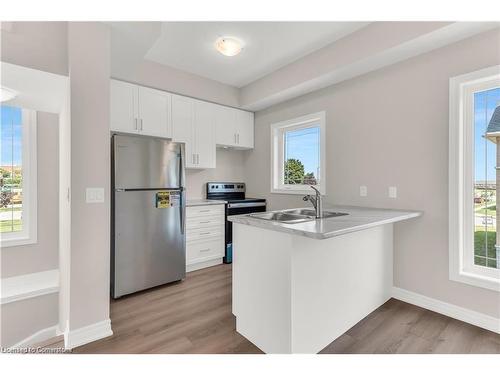 1-19 Picardy Drive, Hamilton, ON - Indoor Photo Showing Kitchen With Double Sink