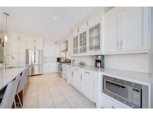 143 Valmont Street, Ancaster, ON - Indoor Photo Showing Kitchen With Stainless Steel Kitchen With Upgraded Kitchen