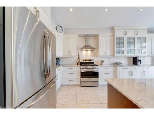 143 Valmont Street, Ancaster, ON - Indoor Photo Showing Kitchen With Stainless Steel Kitchen