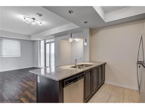 206-2393 Bronte Road, Oakville, ON - Indoor Photo Showing Kitchen With Double Sink