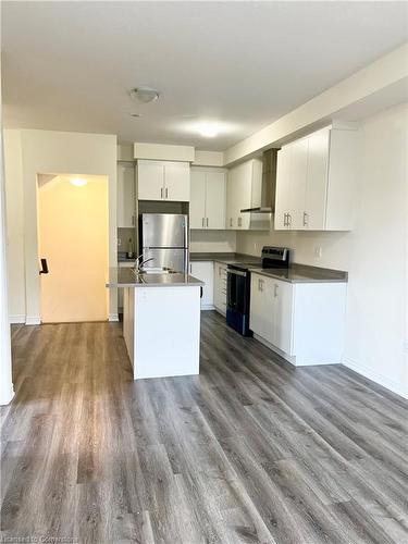 160 Sonoma Lane, Stoney Creek, ON - Indoor Photo Showing Kitchen With Double Sink