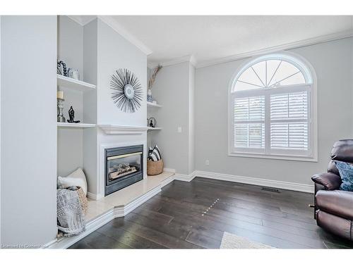 83-3333 New Street, Burlington, ON - Indoor Photo Showing Living Room With Fireplace