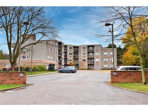 402-10 John Street, Grimsby, ON - Outdoor With Balcony With Facade