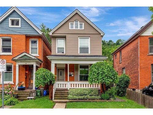 146 Cumberland Avenue, Hamilton, ON - Outdoor With Deck Patio Veranda With Facade