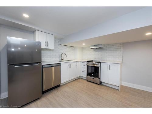 B1-28 Garfield Avenue N, Hamilton, ON - Indoor Photo Showing Kitchen With Stainless Steel Kitchen