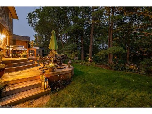 35 Oldmill Road, Ancaster, ON - Outdoor With Deck Patio Veranda