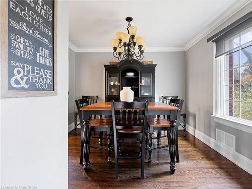 1020 Henley Road, Mississauga, ON - Indoor Photo Showing Dining Room