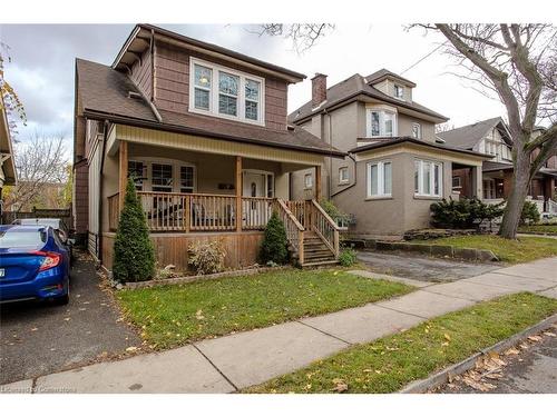 49 Tisdale Street S, Hamilton, ON - Outdoor With Deck Patio Veranda With Facade