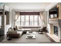 35 Holkham Avenue, Ancaster, ON  - Indoor Photo Showing Living Room With Fireplace 