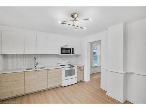 1-176 Darling Street, Brantford, ON - Indoor Photo Showing Kitchen With Double Sink