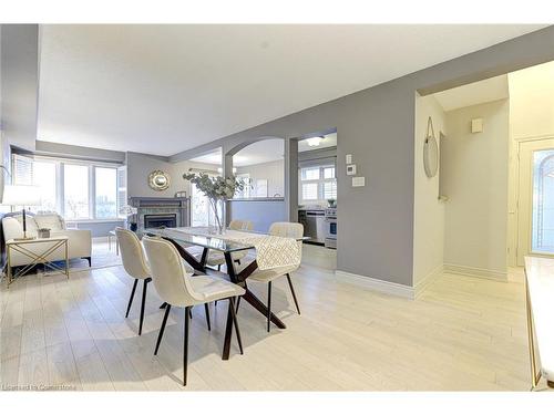 487 Dewitt Road, Stoney Creek, ON - Indoor Photo Showing Other Room With Fireplace