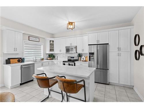 7 Savage Drive, Waterdown, ON - Indoor Photo Showing Kitchen With Stainless Steel Kitchen