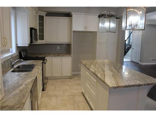 250 Nashville Circle, Hamilton, ON - Indoor Photo Showing Kitchen With Double Sink