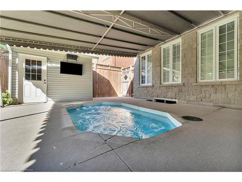 636 Greenravine Drive, Ancaster, ON - Outdoor With In Ground Pool With Exterior