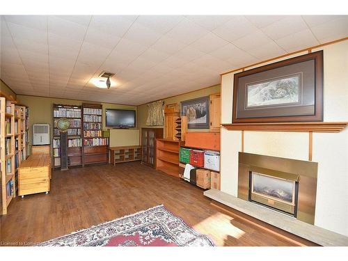 57 Cameo Avenue, Hamilton, ON - Indoor With Fireplace