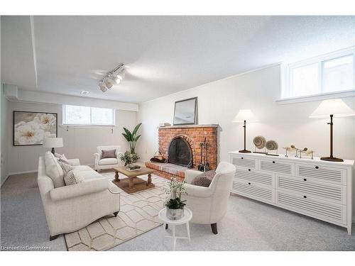 294 Parkside Drive, Hamilton, ON - Indoor Photo Showing Other Room With Fireplace