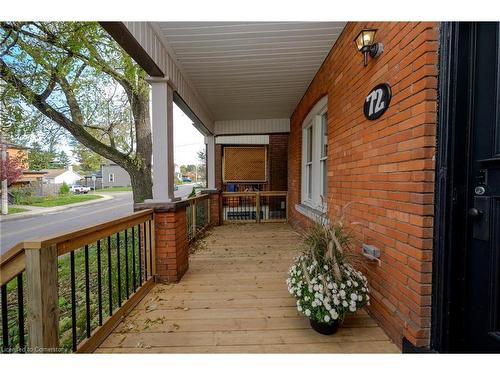 2-72 Dundurn Street N, Hamilton, ON - Outdoor With Deck Patio Veranda With Exterior