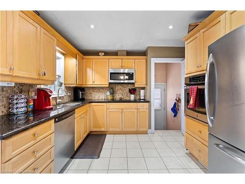 3 Broadmore Avenue, St. Catharines, ON - Indoor Photo Showing Kitchen With Double Sink