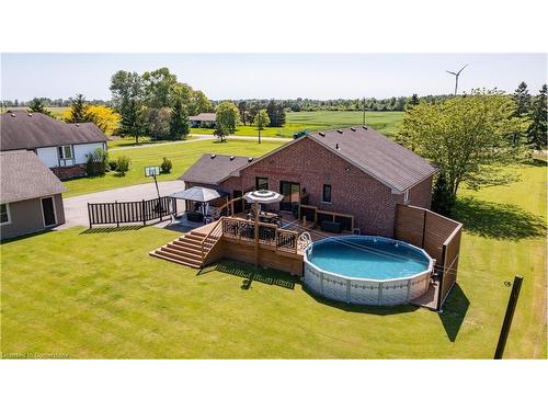 11635 Burnaby Road, Wainfleet, ON - Outdoor With Above Ground Pool