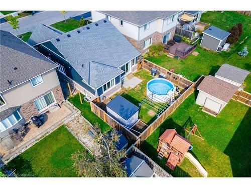 78 Silverwood Avenue, Welland, ON - Outdoor With Above Ground Pool With View