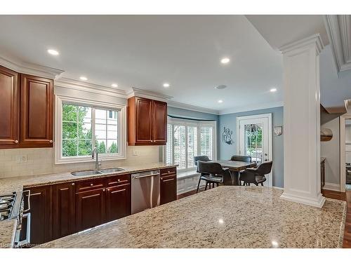 2428 Lakeshore Road, Burlington, ON - Indoor Photo Showing Kitchen With Double Sink