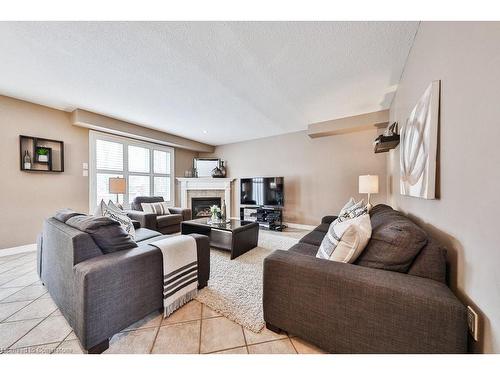 5380 Kindos Street, Burlington, ON - Indoor Photo Showing Living Room With Fireplace