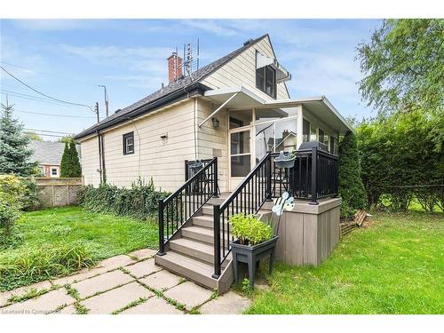 62 East 14Th Street, Hamilton, ON - Outdoor With Deck Patio Veranda