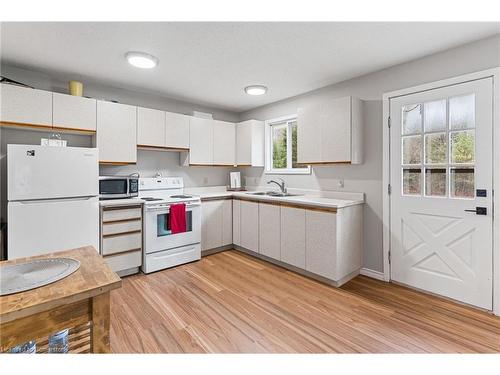 1010 Well Street, Wilberforce, ON - Indoor Photo Showing Kitchen With Double Sink