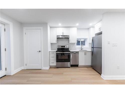 3-118 Burrwood Drive, Hamilton, ON - Indoor Photo Showing Kitchen