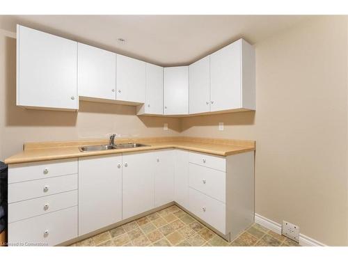 243 Crestwood Street, Ancaster, ON - Indoor Photo Showing Kitchen With Double Sink