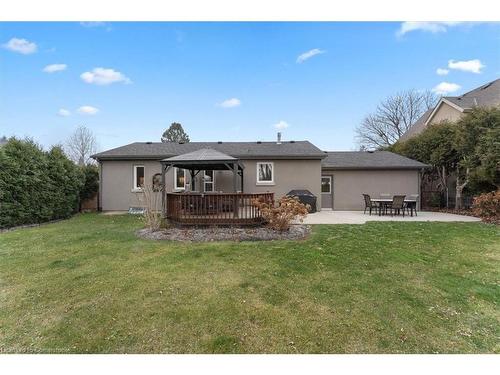 243 Crestwood Street, Ancaster, ON - Outdoor With Deck Patio Veranda With Backyard With Exterior