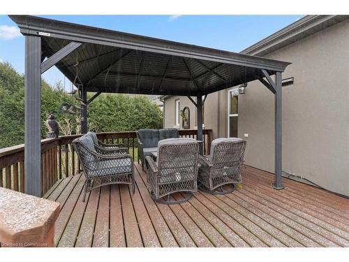 243 Crestwood Street, Ancaster, ON - Outdoor With Deck Patio Veranda With Exterior