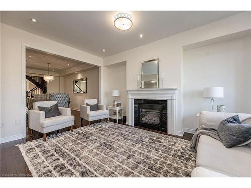 2453 Village Common, Oakville, ON - Indoor Photo Showing Living Room With Fireplace