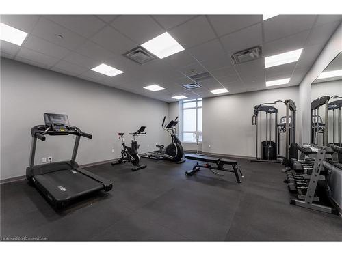 703-81 Robinson Street, Hamilton, ON - Indoor Photo Showing Gym Room