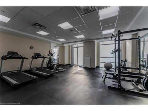 703-81 Robinson Street, Hamilton, ON - Indoor Photo Showing Gym Room