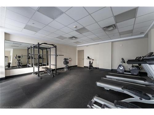 703-81 Robinson Street, Hamilton, ON - Indoor Photo Showing Gym Room