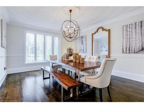 18 Elder Crescent, Ancaster, ON - Indoor Photo Showing Dining Room