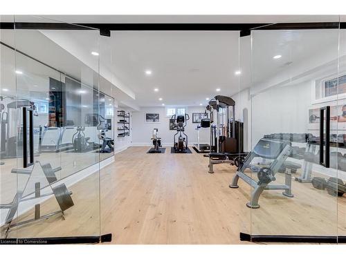 18 Elder Crescent, Ancaster, ON - Indoor Photo Showing Gym Room