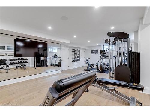 18 Elder Crescent, Ancaster, ON - Indoor Photo Showing Gym Room