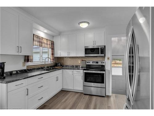 4791 Bellrock Road, Verona, ON - Indoor Photo Showing Kitchen With Stainless Steel Kitchen With Double Sink