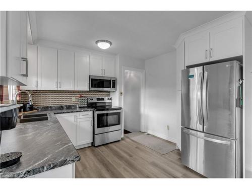 4791 Bellrock Road, Verona, ON - Indoor Photo Showing Kitchen With Stainless Steel Kitchen With Double Sink