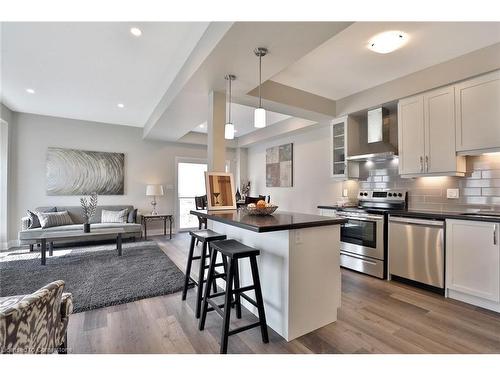 1 Garlent Avenue, Ancaster, ON - Indoor Photo Showing Kitchen With Upgraded Kitchen