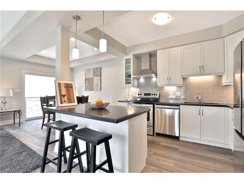 1 Garlent Avenue, Ancaster, ON - Indoor Photo Showing Kitchen With Upgraded Kitchen