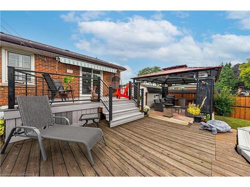 417 East 43Rd Street, Hamilton, ON - Outdoor With Deck Patio Veranda With Exterior